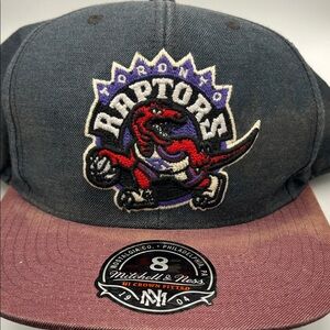 Vintage Mitchell & Ness Raptors Two-Tone Cap